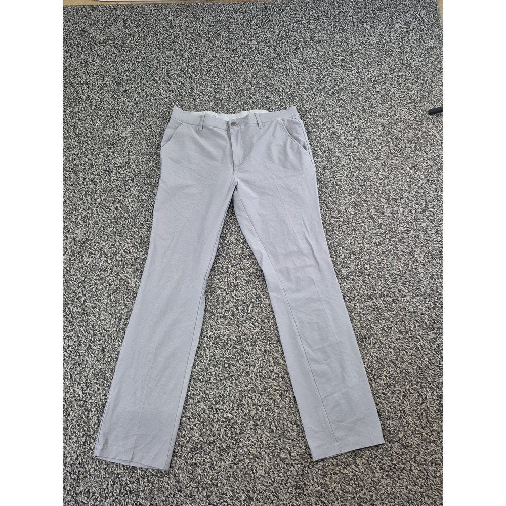 Adidas Pants Mens 32x34 Gray Ultimate‎ 365 Performance Stretch Chino Golf